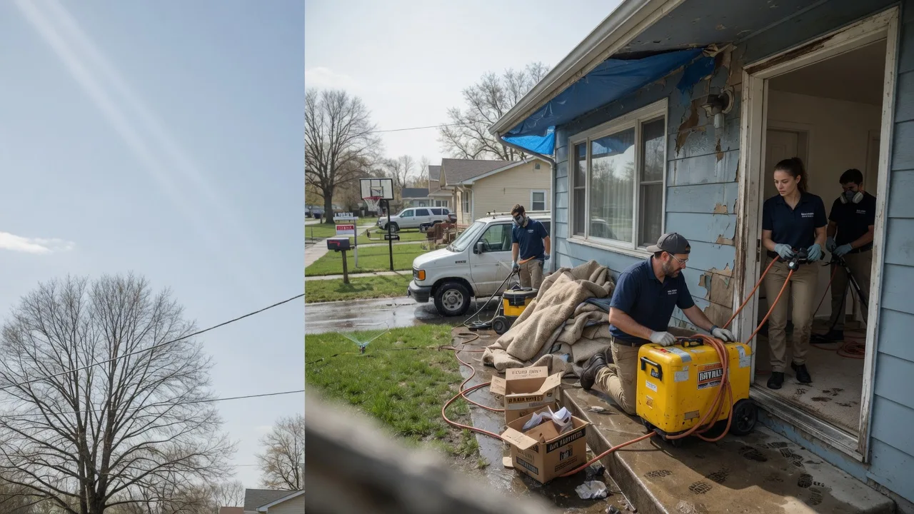 Basement Flood Cleanup in Mart, TX near me